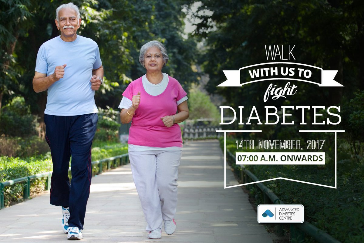AdcplInfo's tweet photo. Meet us at Advanced Diabetes Centre and join the walk to spread awareness about Diabetes.
Call +912612600100 to know more
#ADCPL #Diabetes https://t.co/SYGZ7zI3L2