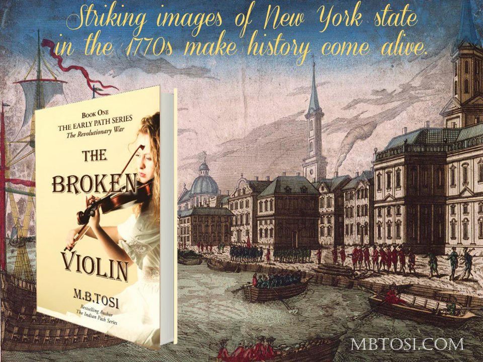 Images of New York in the 1700s make the Revolutionary War come alive.