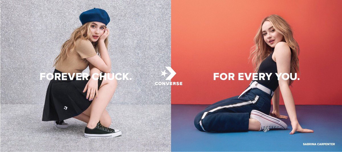 SabrinaAnnLynn's tweet photo. whatever your style, however you feel, there's a Chuck for every you. See more at @Converse #ForeverChuck #ConversePartner https://t.co/1Abon7NdtO