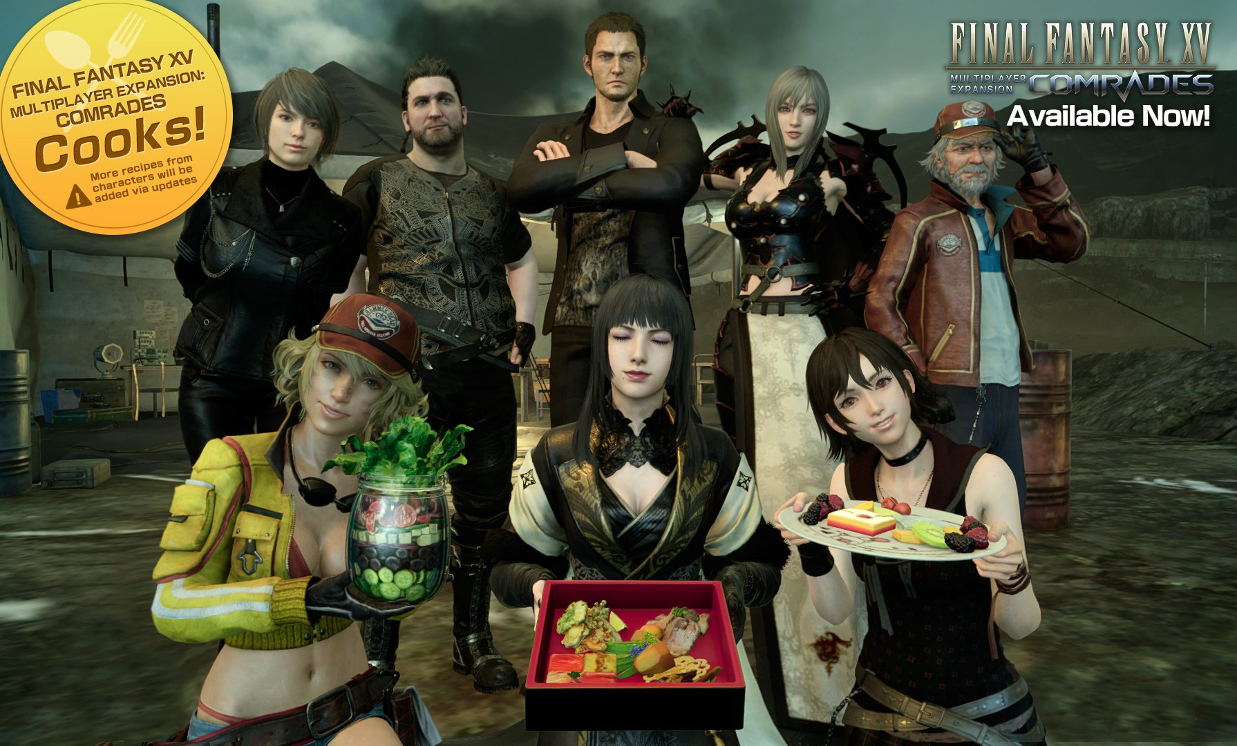 Final fantasy переводы. Final Fantasy XV: comrades. Кор финал фэнтези 15. Final Fantasy 15 comrades. FFXV Final Fantasy XV.