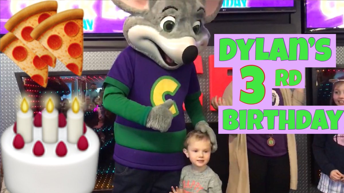 PlaytimeDylan's tweet photo. After a short break, we are back with a new video of Dylan’s 3rd bday #party @ChuckECheeses 🎂🍕so much fun!! https://t.co/ZOUnzb7W8v #youtube https://t.co/WC8VZ6TW4I