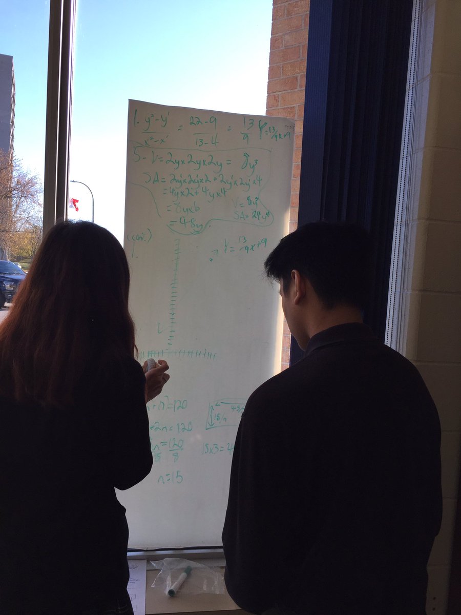MariaJMorris's tweet photo. Mpm1d Group Math Test #sharingourmaththoughts #lotsofgoodfeedback #vls https://t.co/oQ4CJyYTWY