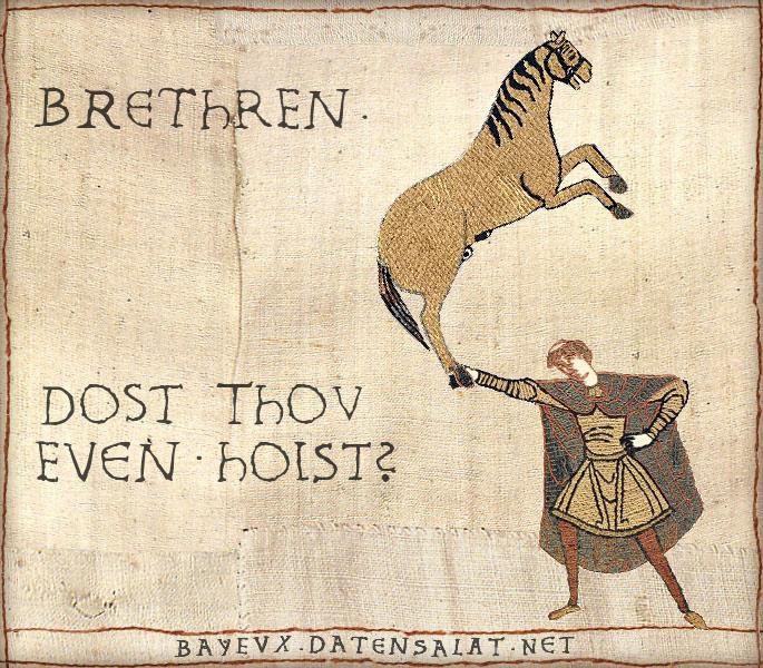 RBLRobertsquire's tweet photo. What's the best thing about being @RBLRobofgloss 's squire? Gotta be those early morning workouts (I'm the horse in this situation) https://t.co/84OF7stiyb