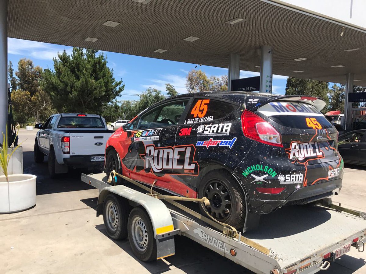 RudelRacing's tweet photo. ¡Rumbo al shakedown! #RallyMobil #Valparaiso #GoRudel https://t.co/rEc9SApTy2
