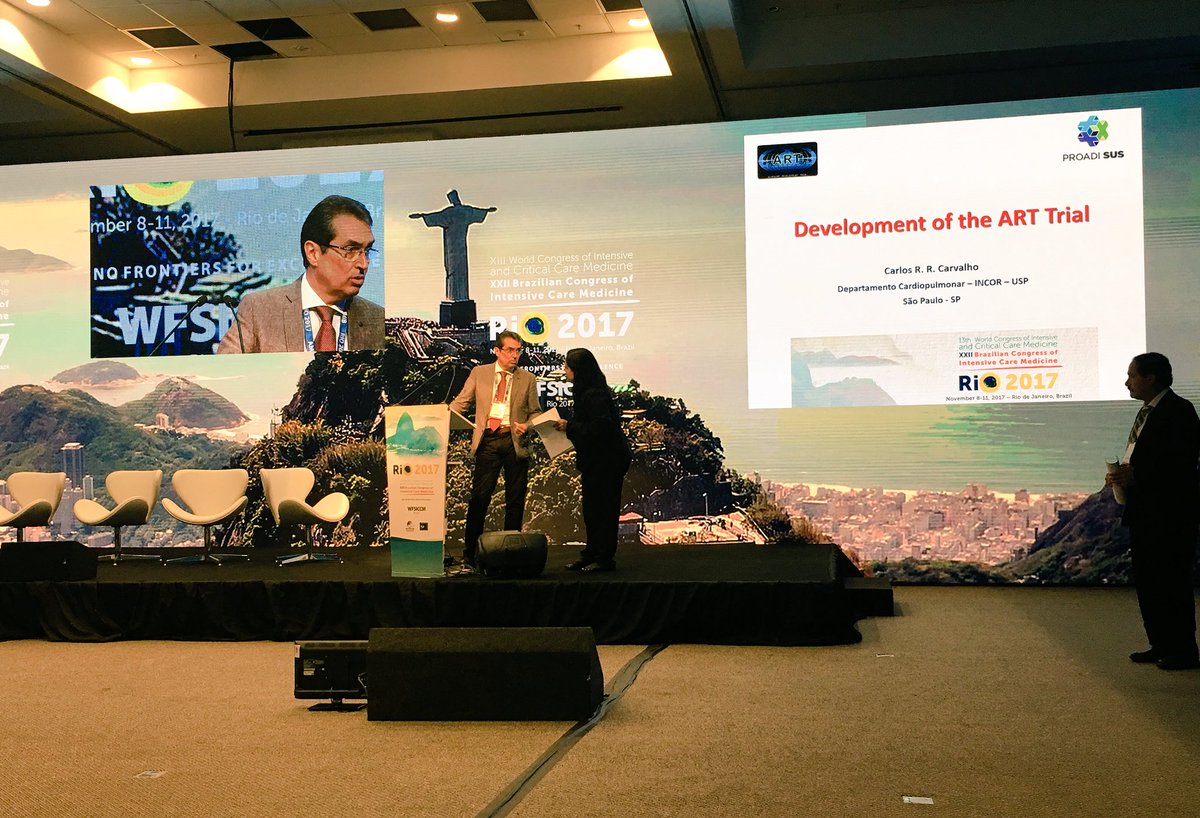 _GabrielaVidal_'s tweet photo. “Protective mechanical Ventilation after #ARTtrial “ Debate By Ribero de Carvalho, Cavalcanti and Marcelo Amato #WFSICCM #CBMI @AMIB_oficial @SATIarg #ARM #SDRA https://t.co/LROCAnksFT