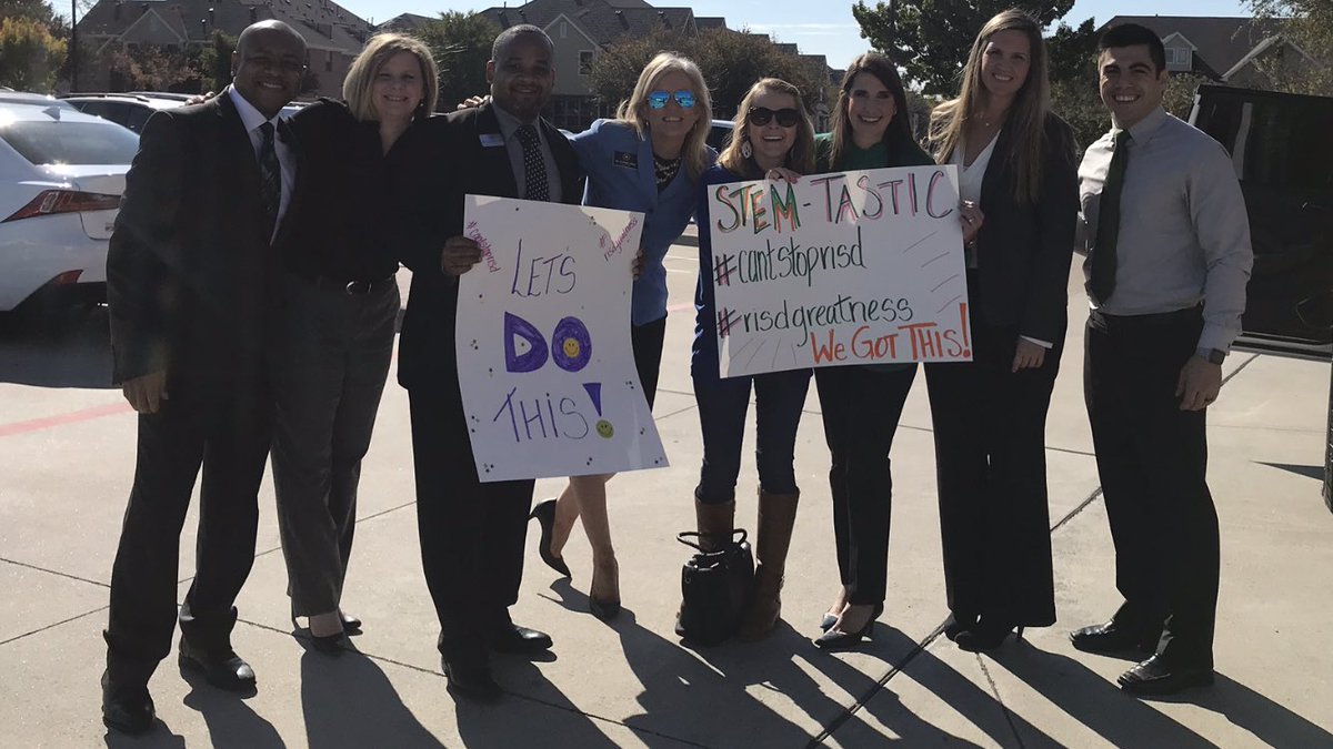 henryhalltx's tweet photo. We are ready to share our story of STEMtastic greatness in RISD! #CantStopRISD https://t.co/HNtxpYAmuC