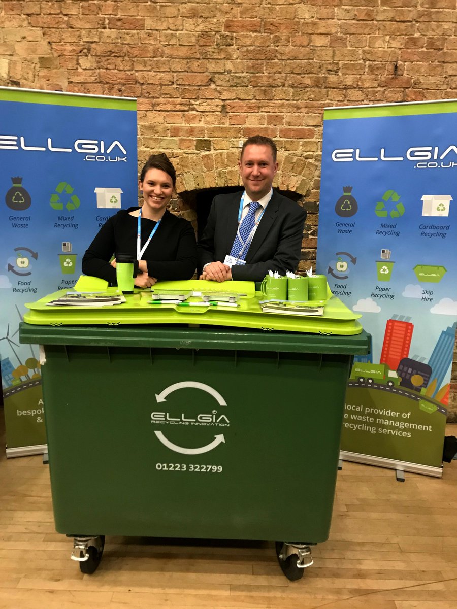 EllgiaRecycling's tweet photo. Had a great day sponsoring the Business Boost at the Maltings, Ely. #ECBB2017 https://t.co/bcC3ReJUMb