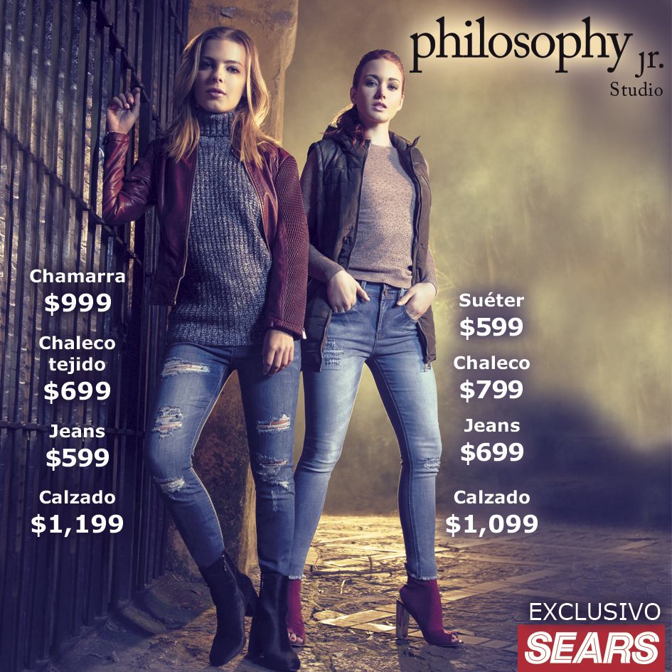 searsmexico's tweet photo. ¿Con cuál #outfit te quedas? #PhilosophyJrStudio #SearsMeEntiende https://t.co/WbZHUMqImX