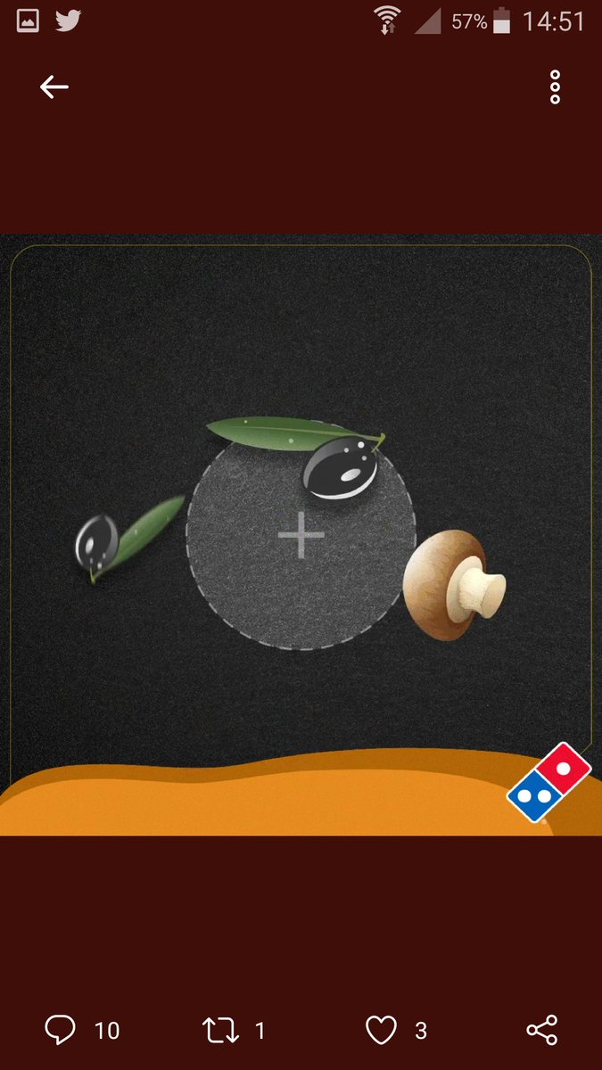 SWTCRioja's tweet photo. @DominosPizza_ES Casi pero dentro 😌🍕 #Artisangasm https://t.co/o2tLnz2aTd