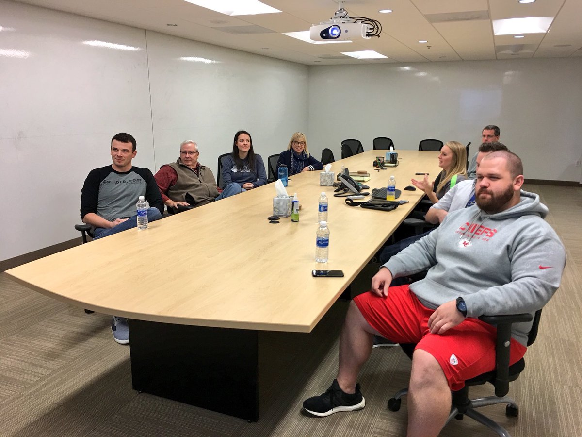 ProAthlete's tweet photo. Next up, our #PAParents are interviewing potential candidates that want to join our team and #BeAPro. #BringYourParentsToWorkDay https://t.co/TmZ7QVtmTs