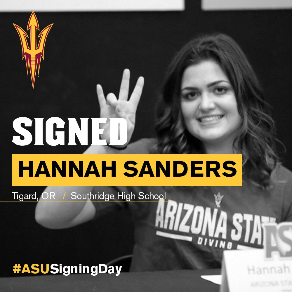 ASUSwimDive's tweet photo. And the good news keeps coming as freestyler/backstroker Eddie Michael (@LMIMITF) and diver Hannah Sanders will trek to Tempe next year! #SunDevilMomentum #ASUSigningDay https://t.co/LtpOHVh1yy