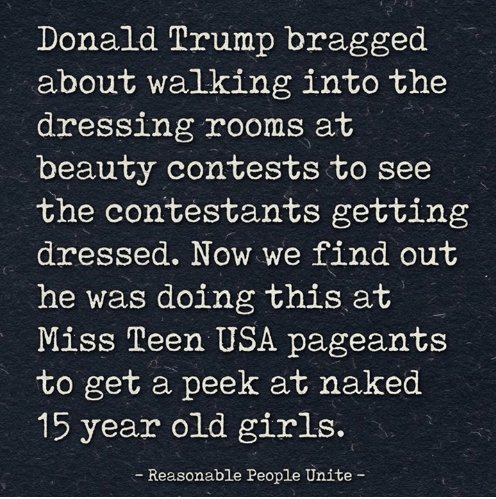 RdTdaily's tweet photo. @roxkarn06 @EdgeofSports I LOVE watching Trumpanzees defend pedophilia! Keep it up! #CrashandBurn #ENDtheGOP #GOPisCANCER #RoyMooreChildMolester https://t.co/0A6D1KpIl0
