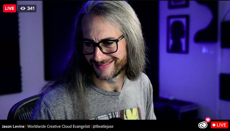AdobeVideo's tweet photo. LIVE: Join us for part 3 of @beatlejase's How to Make Great Video Better live stream: https://t.co/VScMKEoCHD https://t.co/9pZlzjWXAS