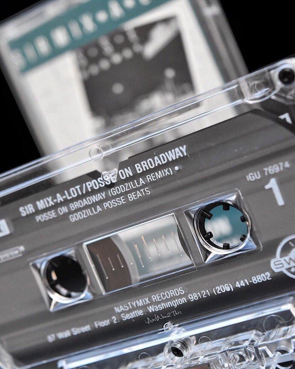 iAintNew2This__'s tweet photo. The Godzilla Remix ...son.
#ActLikeYouKnow
#SirMixALot #PosseOnBroadway #GodzillaRemix #Swass #NastymixRecords #Special12InchRemix #Cassette #CassetteSingle #12InchCassette #HipHopHead #HipHopJunkie #80sHipHop #GoldenEraHipHop #OldSchoolHipHop #RealRecognizeReel #iAintNew2This https://t.co/kyUGfT2fem