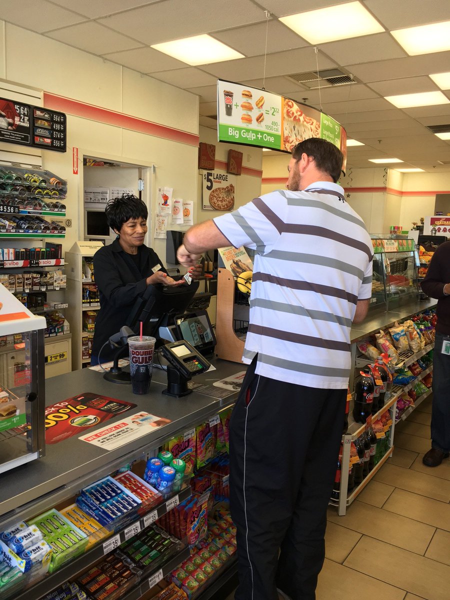 NEC's tweet photo. Excited to see first NEC G5100 #POS in use @7Eleven store #34348 #smartretail #retail #retailIT, read more at https://t.co/R5A7dEa5Qq https://t.co/Z8uDUoDRiY