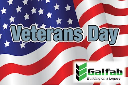 galfabllc's tweet photo. All of us at Galfab honor all the men and women who have served and sacrificed in the armed forces of the United States this Veteran’s Day. https://t.co/Ghqz6JAtdx
