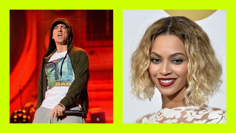 thefader's tweet photo. Listen to @Eminem’s new single “Walk On Water” featuring @Beyonce. https://t.co/6EMzaVtSt5 https://t.co/4lQ8SXZ4KR