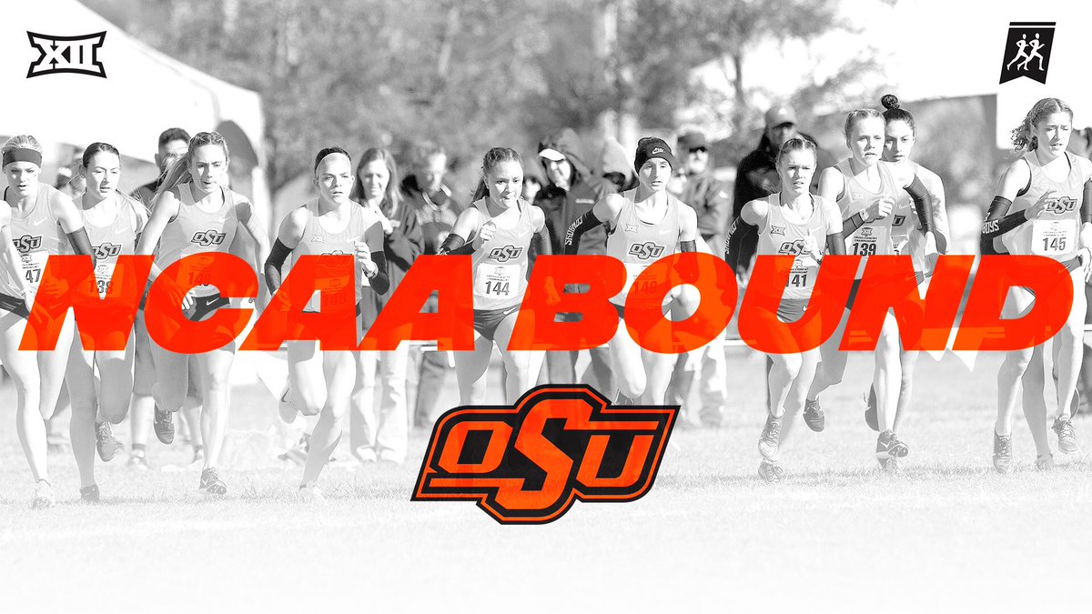 IT’S OFFICIAL: The Cowgirls finished second and are NCAA bound! #okstate