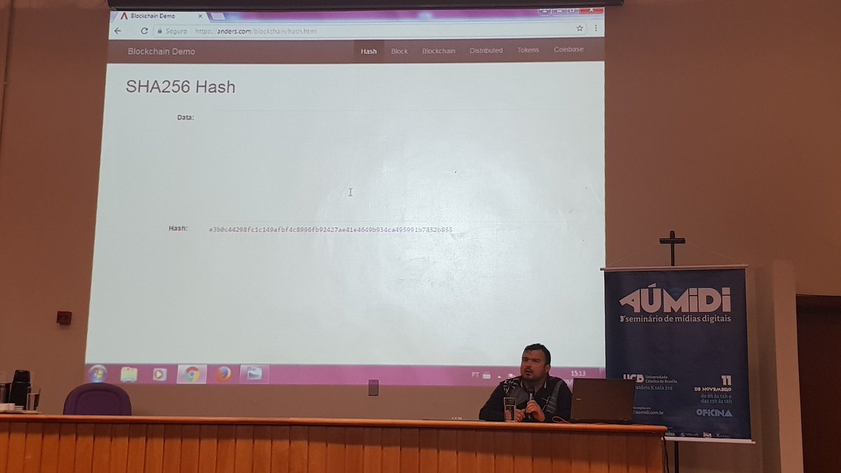 Paulo Jerônimo apresenta agora Blockchain: conceitos e aplicações.
#blockchain #bitcoin #aumidi #midiasdigitais