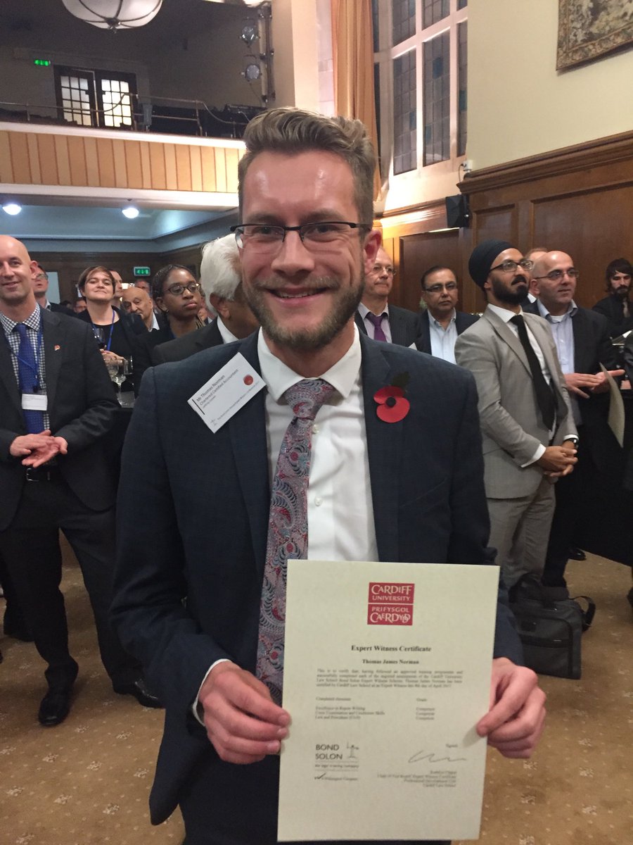Well done Thomas. Expert witness certificate. <a href="/TjNorman8/">Thomas Norman</a> <a href="/BGHowell/">Barry Howell</a> <a href="/LarkingGowen/">Larking Gowen</a>