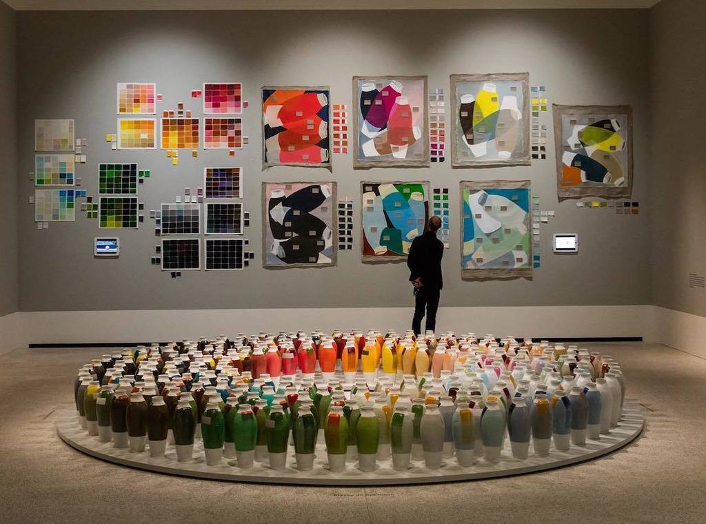 Dutch designer Hella Jongerius’ (@hellajongerius) recent exhibition "Breathing Colour" at London’s Design Museum e… ift.tt/2jgQUCc