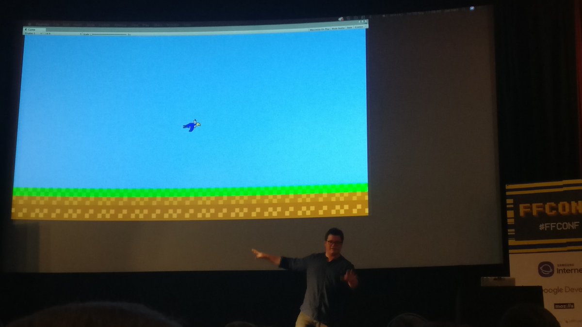 CaptainWalters's tweet photo. @JoeHart "this is my version of flappy birds, it works on audience vocals"
Sounds like a little hack I worked on at #AnvilHack with the help of @PandelisZ @abdulajet @naomi_pen and @twilio π https://t.co/N13Tx6Cpds