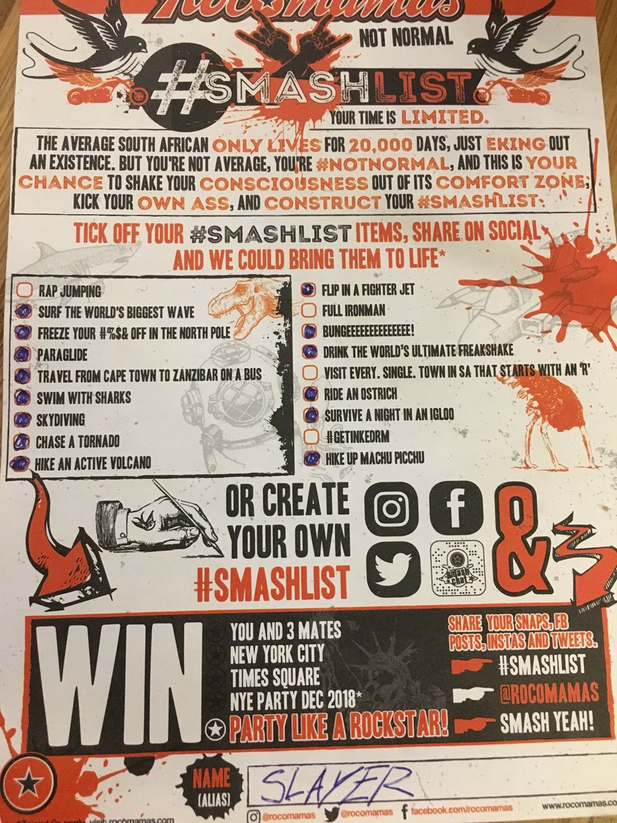 standerhc's tweet photo. Smash Yeah! #smashlist @rocomamas https://t.co/IgKcKUOyAv