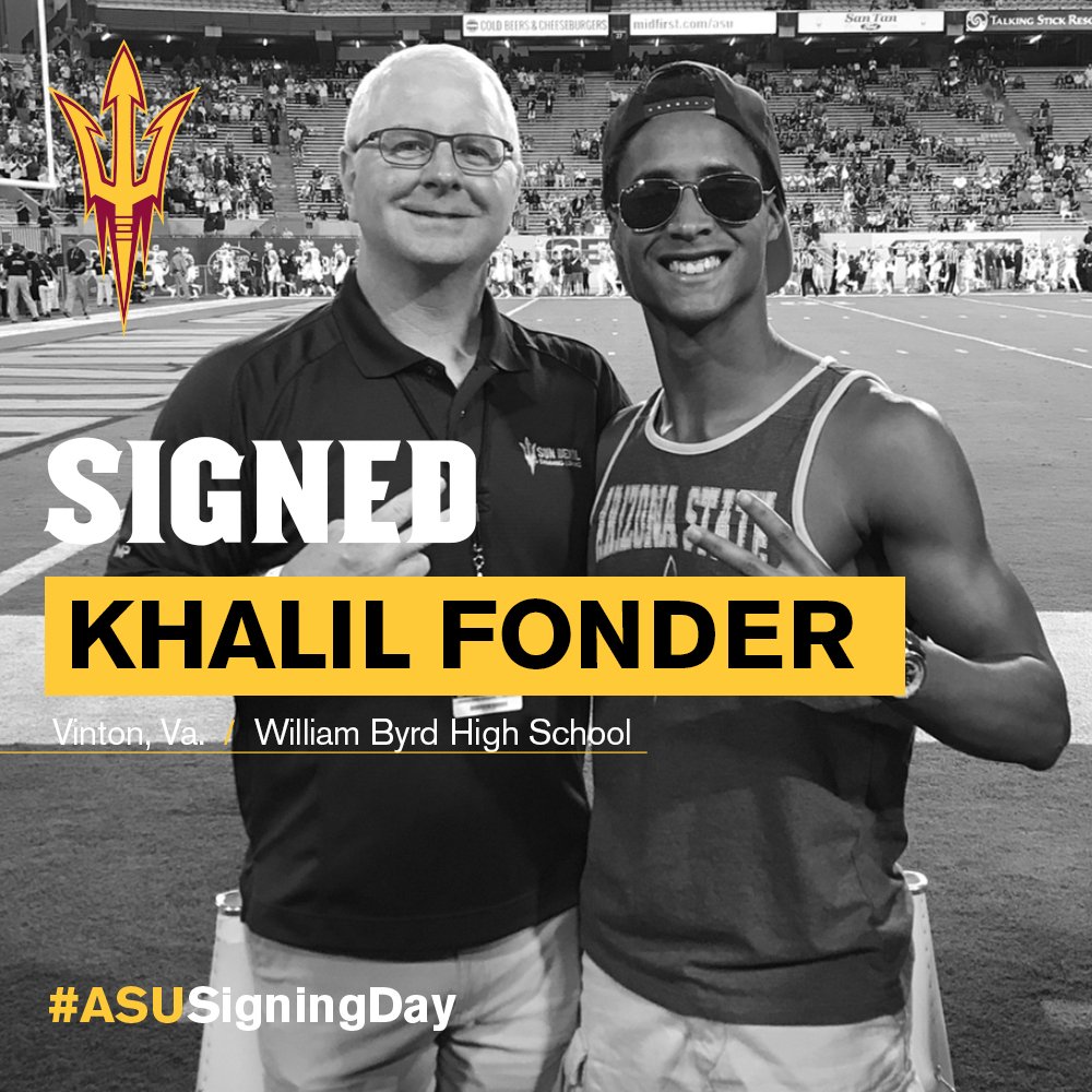 ASUSwimDive's tweet photo. You thought we were done announcing good news this morning! Even more future Sun Devils to welcome, including Liam Bresette & @KhalilFonder! #SunDevilMomentum #ASUSigningDay https://t.co/AhBlHhTDaI