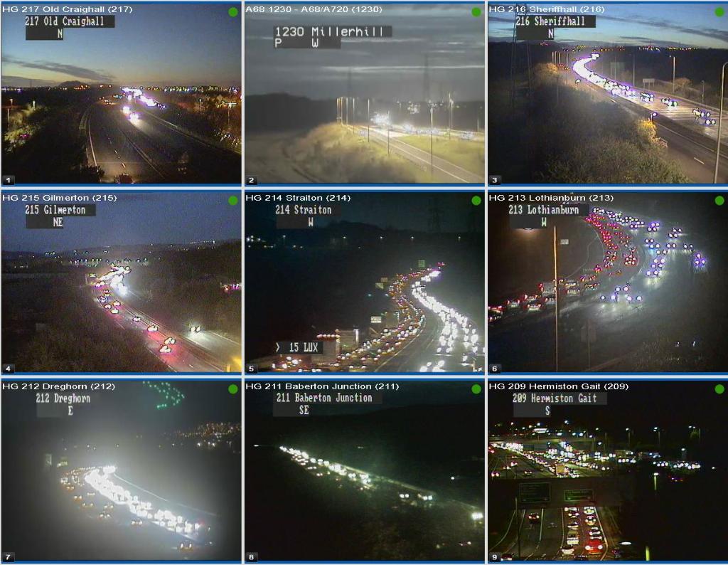 trafficscotland's tweet photo. #A720 Edinburgh Bypass queues 17:21⌚
W/B after Gilmerton - Dreghorn
E/B Hermiston Gait - Baberton
#edintravel @SETrunkRoads https://t.co/Plc6aXssy9
