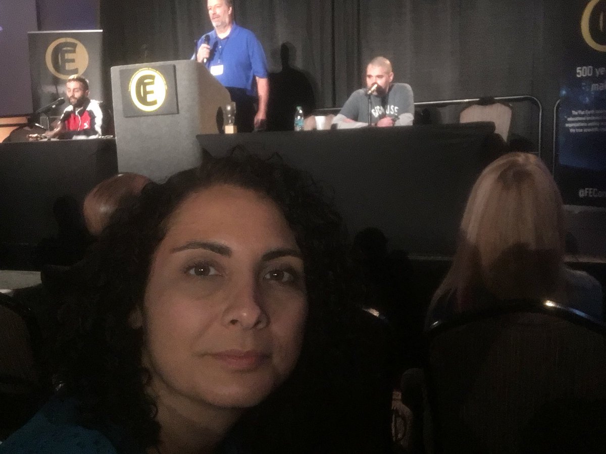 FEKarenB's tweet photo. Globebusters live at #fe2017 https://t.co/DnpMUUgKSe