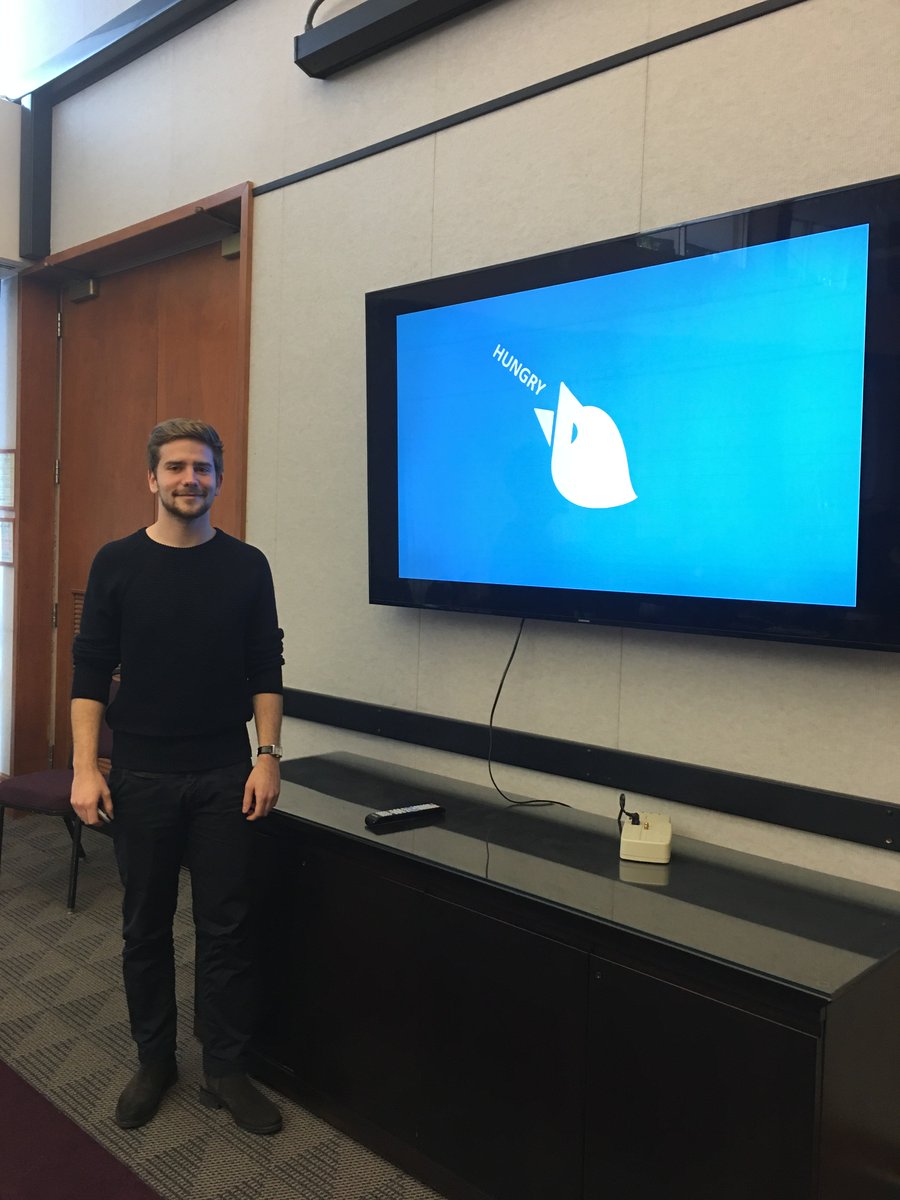 ncidea's tweet photo. Last NC IDEA SEED finalist pitch of the day from Neighbor. Making daily routines social. #tinderforfood neighborz.io https://t.co/sKTlNSopiW