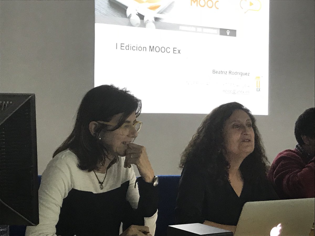seepluex's tweet photo. as profs. Luísa Leal e Mª Jesús Fernández apresentam o MOOC de português pra hispano-falantes desenvolvido no @proyecto_mooc #tecpt @infouex https://t.co/1Ljx7KHdAi