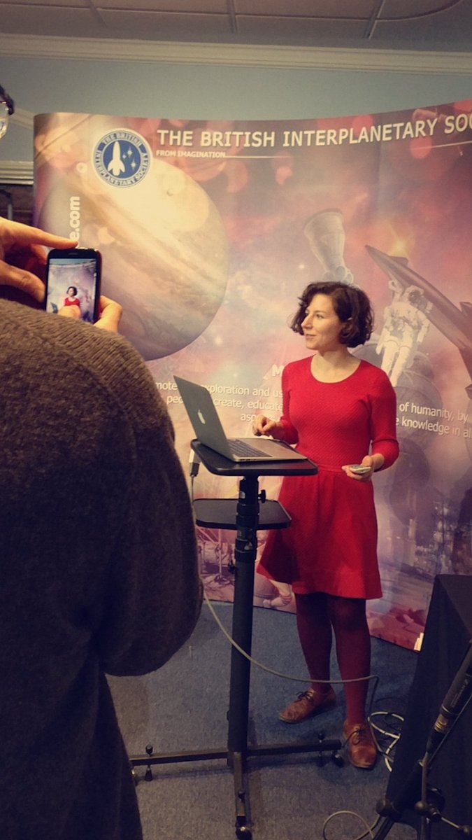 V_Giampietro's tweet photo. Getting ready for @MarsNation this evening at @BIS_spaceflight! https://t.co/6IAeOqXjf0