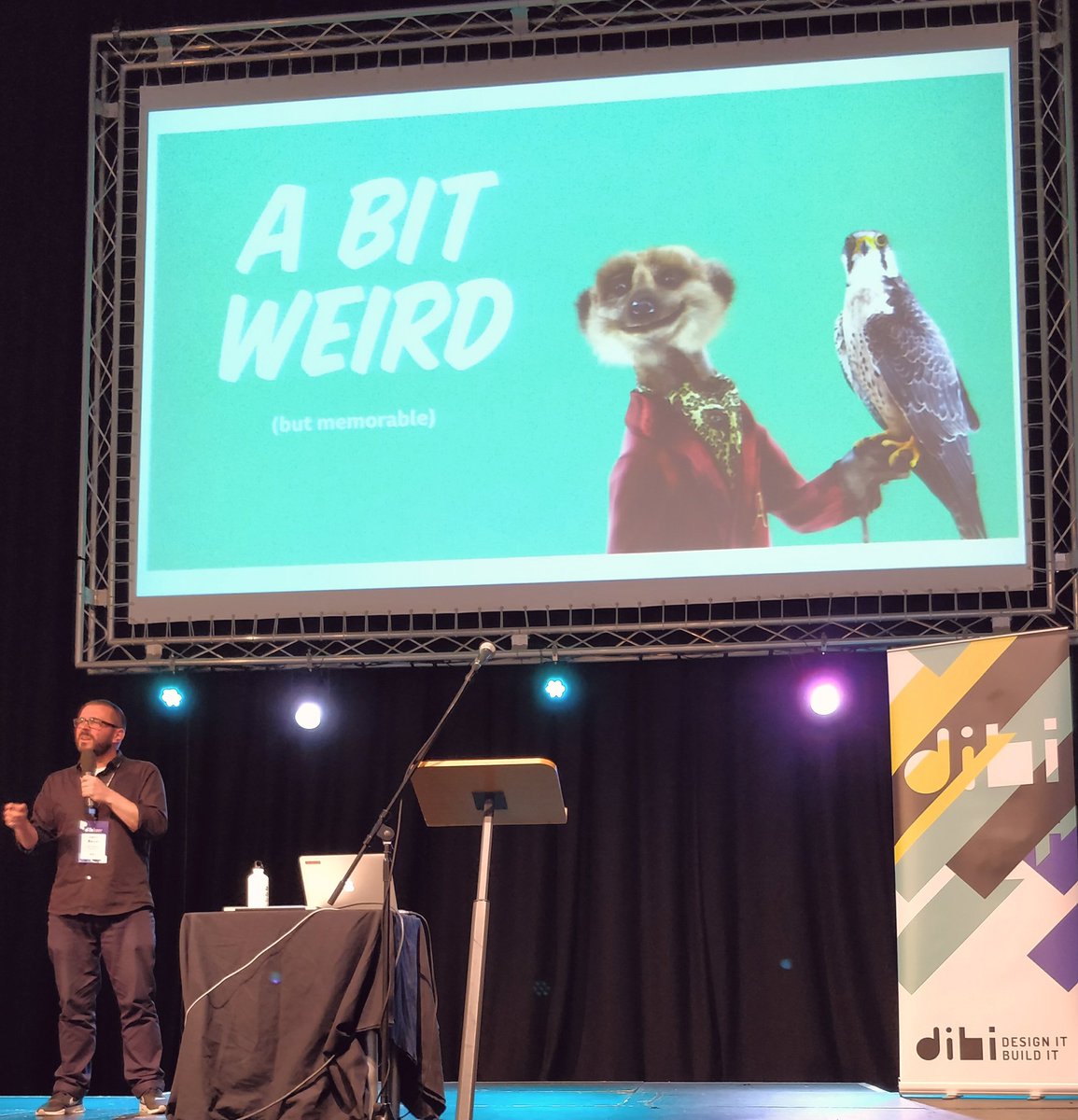 motmit's tweet photo. Be confident, throw yourself in & be memorable!!! @dibiconf
talk by @davidkiosk
#dibi2017 #dibiphotocomp https://t.co/YKWeAPxp5m