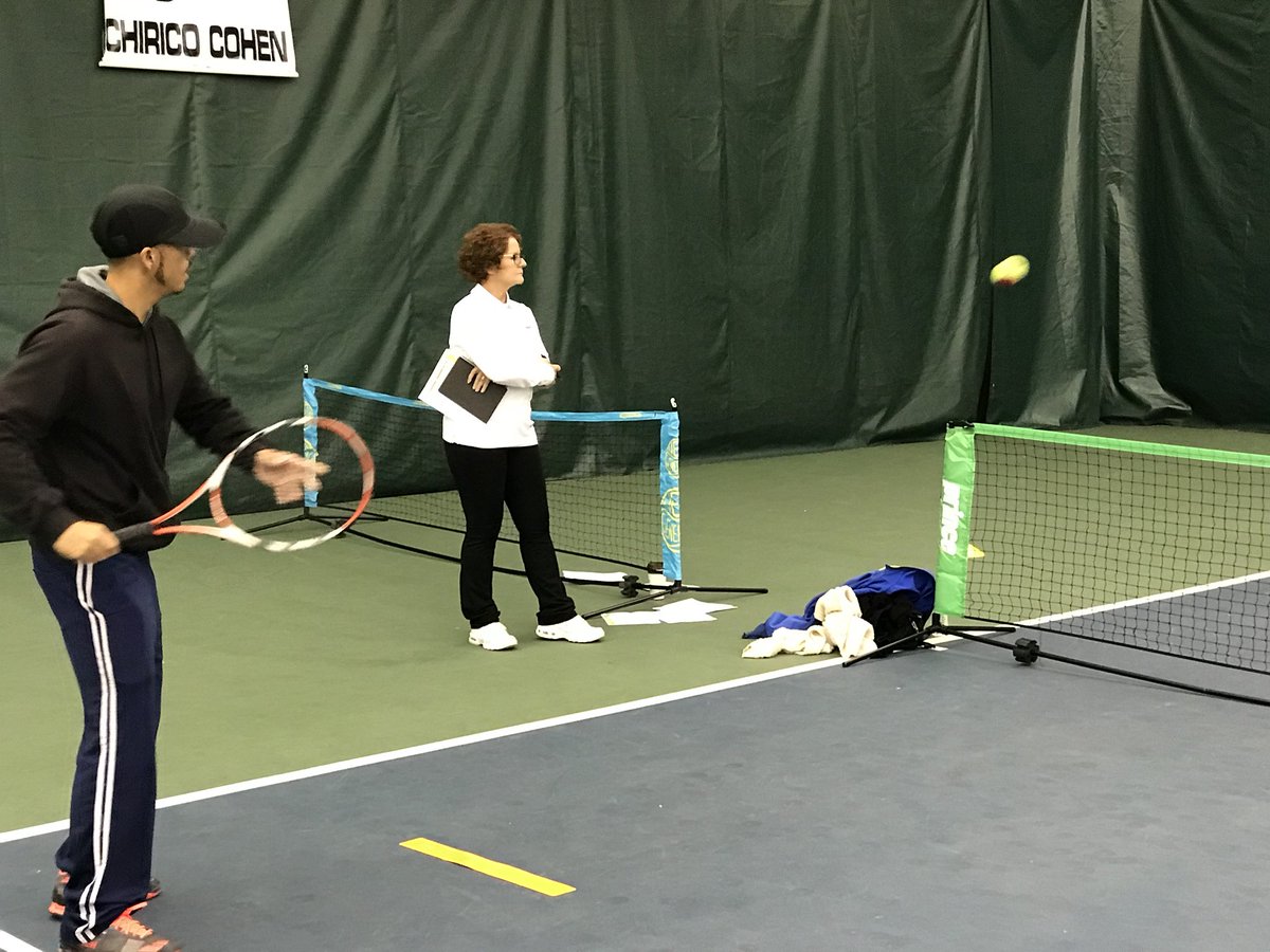 USPTA_MS's tweet photo. #USTA #NetGeneration workshop this am was phenomenal! Great group of coaches and participants. #tennis #10andUnderTennis #ustamiddlestates https://t.co/gNSL9aPBpd