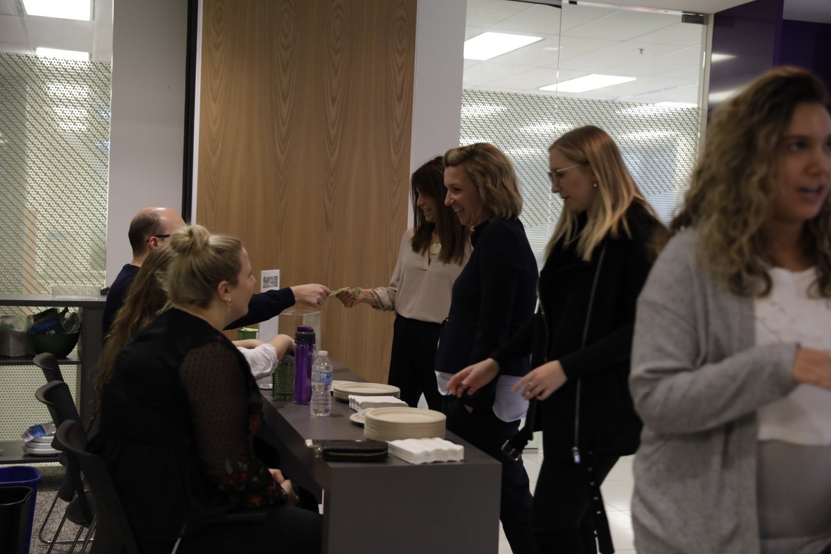 get_proof's tweet photo. Our annual potluck to support @2ndharvestto was a great success with over 40 yummy &amp; unique dishes. In addition to allowing us the opportunity to break bread with colleagues, we were thrilled to support this great cause another year. #ecilife https://t.co/VPwQaG1TAY