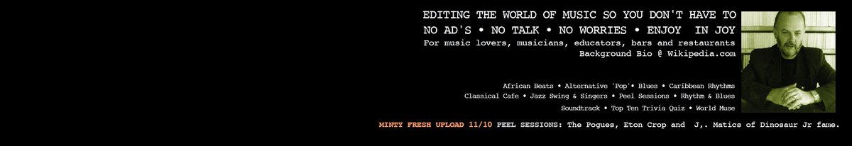 patestapes's tweet photo. TWO NEW MINTY FRESH PEEL SESSION UPLOADS AT:
https://t.co/q0kkUe7MxN
The Pogues, Eton Crop and J,. Matics of Dinosaur Jr fame.
Joining 69 other Sessions...Enjoy in joy. https://t.co/ispaU6xDbp
