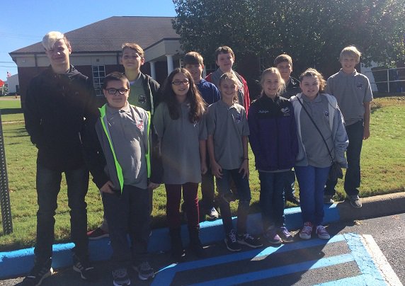 PikeCoSchoolsAL's tweet photo. The newest PCS STEM Academy students are heading
off this morning to attend a special Veteran's Day weekend cruise, Learning to Soar, at the National Flight Academy in Pensacola, Florida. https://t.co/jg2UugTVS6
