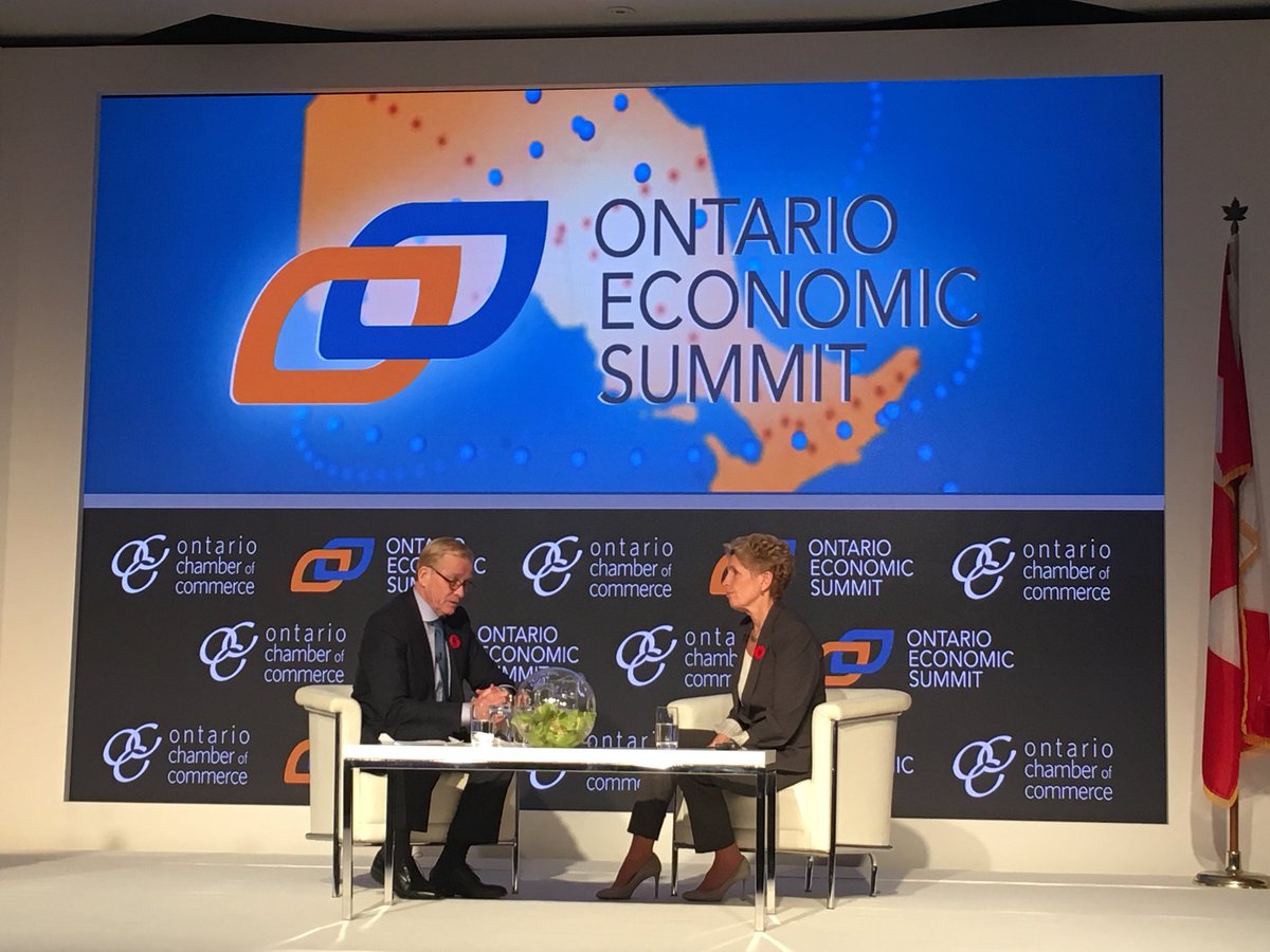 GFHenderson's tweet photo. Premier @Kathleen_Wynne at #OES2017 offers a ringing endorsement of a diverse, inclusive society. People choose to live here because of this - it is as important other factors. https://t.co/SLDiSAABzR