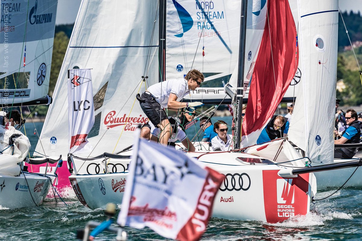 Budvar_Sailing's tweet photo. Und da geht eine aufregende Segelsaison zu Ende...⚓️ #sailing #segelbundesliga #dsbl #segeln https://t.co/wX6UBbBPW6