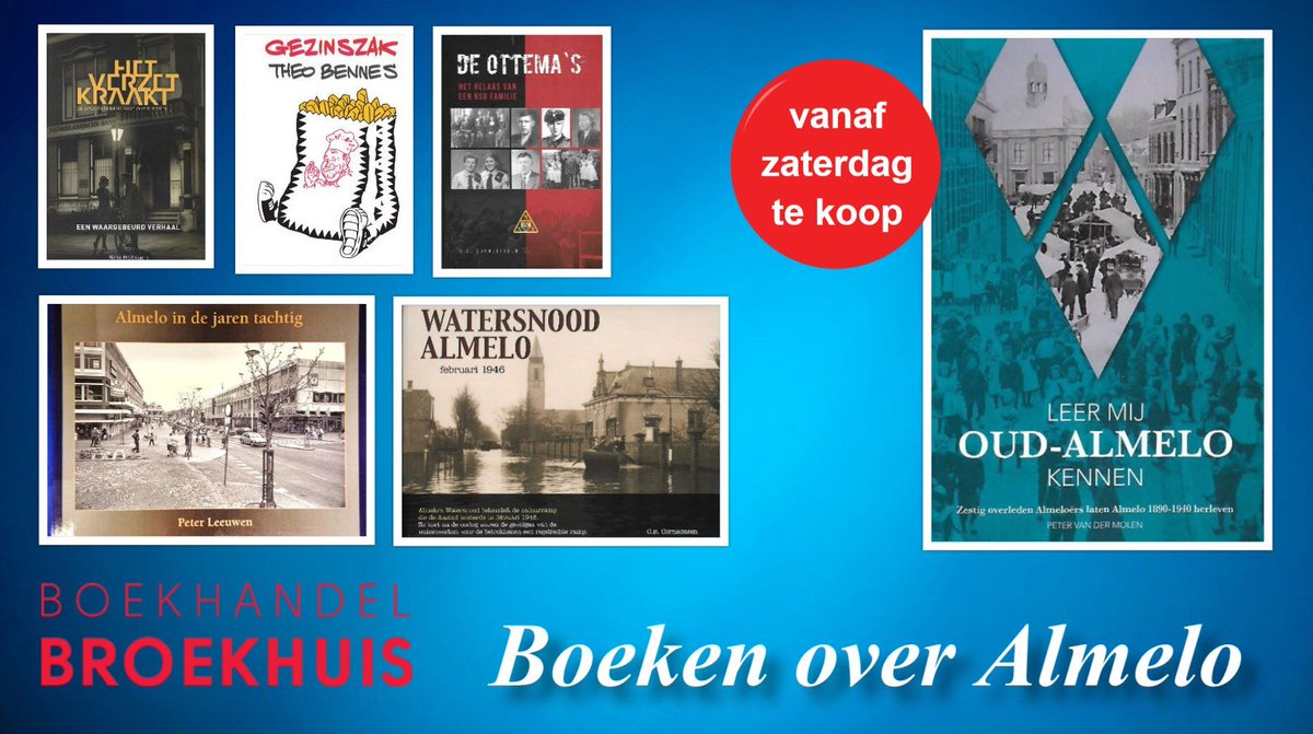 VANAF MORGEN TE KOOP: 'Leer mij Oud-Almelo kennen'

Zestig overleden Almeloërs laten Almelo 1890-1940 herleven (14,95 euro). Van Peter van der Molen (1938), voormalig regio-journalist verbonden aan de Twentsche Courant Tubantia.

Leuk als cadeau!