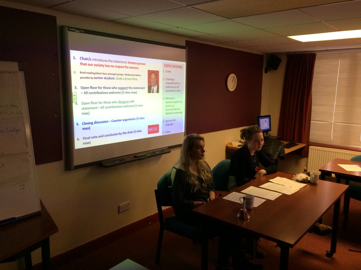 QKSKendal's tweet photo. Today the RS/Citizenship Dept’ launched #philocoffee. A fortnightly open debate facilitated by Year 12 for Year 9-11 students. Today’s discussion revolved around women’s status in society. All expertly led by Lula and Jessica. https://t.co/u13afePLJk