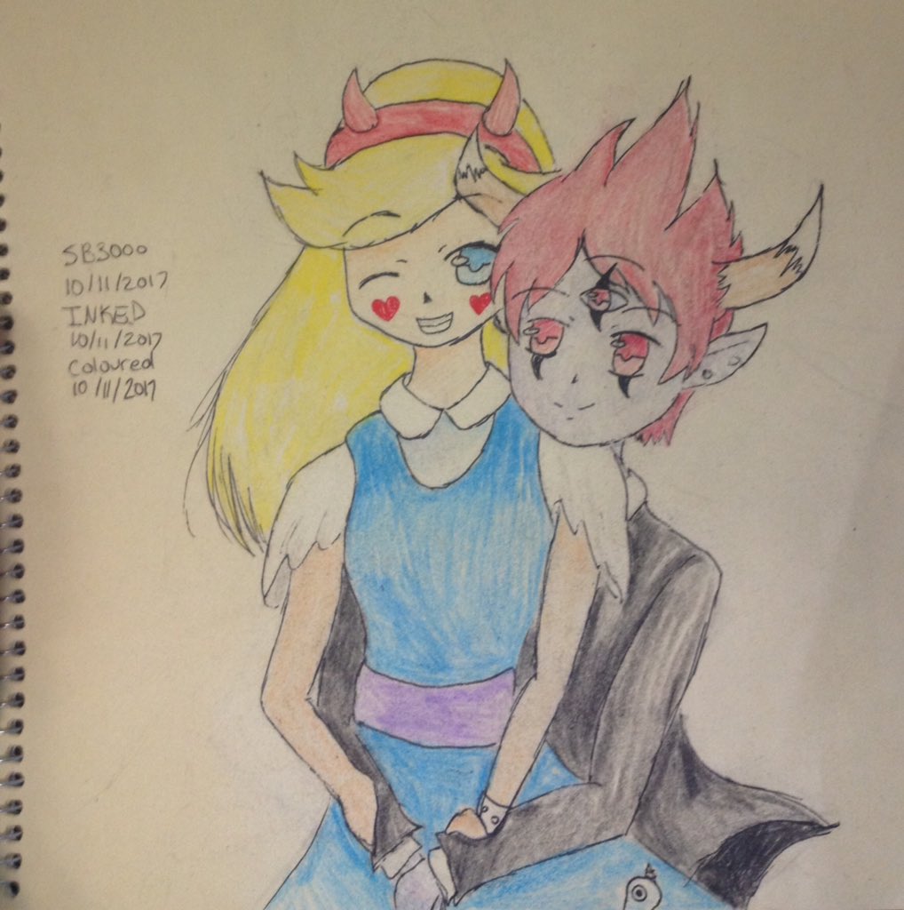 SapphireB3000's tweet photo. FINALLY FINISHED MY #tomstar fanart! Ever since season 3 started, they've been my #1 ship XD (Sorry Starco shippers)
#svtfoe #StarVsTheForcesOfEvil https://t.co/o1YGxUz4hv