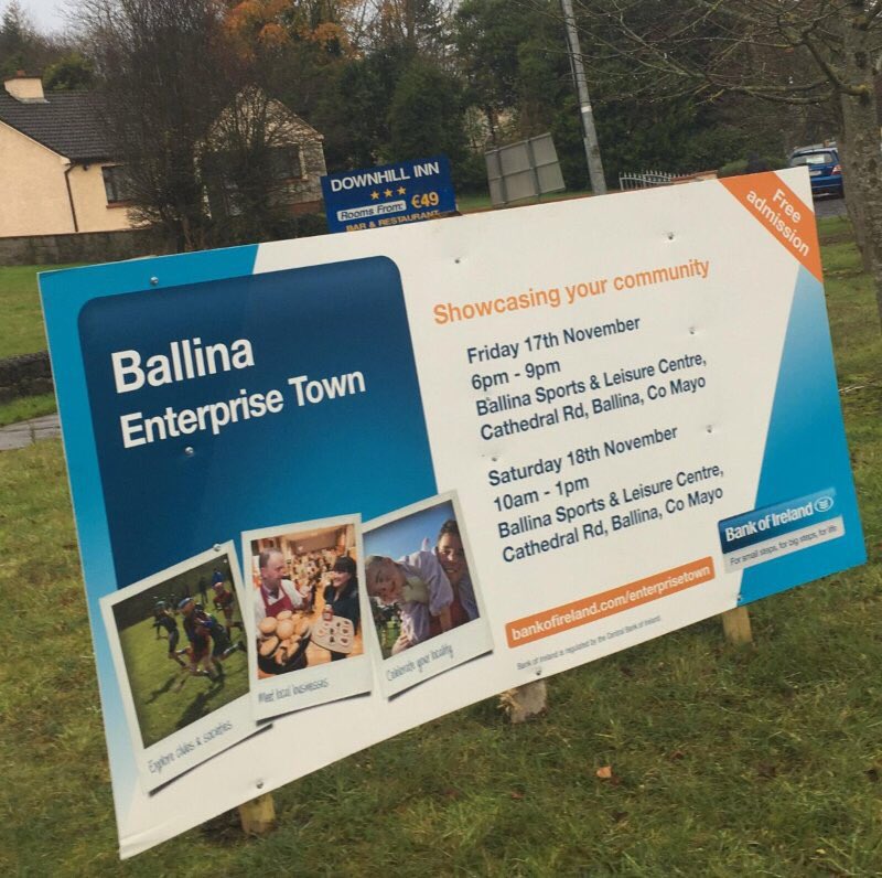 ballinaMaryD's tweet photo. Countdown is On !!! It is shaping up to be a fantastic Event with over 120 Exhibitors signed up for the Business/Community Event. Please feel free to share what is sure to be a great weekend of Networking &amp; Family Entertainment 🤗#loveballina#communitysupport# https://t.co/A1nrx0EwO8