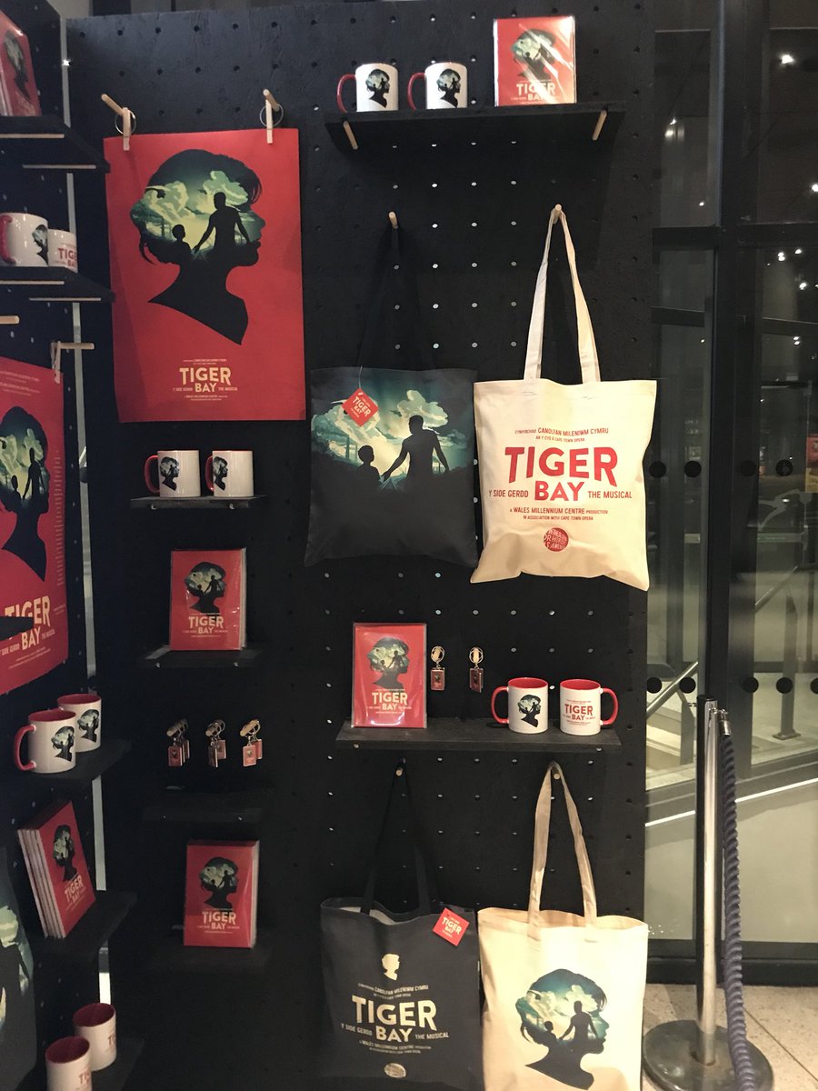 SerenaGrainger's tweet photo. Getting ready for the launch of @TigerBayMusical next week by unveiling our exclusive merchandise! #ashownottobemissed #getyourpieceofmemorabelia #shoptillyoudrop @theCentre https://t.co/1IR5RwiP4M