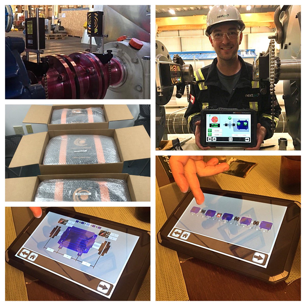 VIBROLASER's tweet photo. Our customers talk...we deliver a solution. We spent the morning testing our newest features. Many point method and sweep modes are critical...so is machine train alignment. Coming soon to VLSAT. #getaligned #mastersofmachinehealth #sweepmethod #manypoints https://t.co/8CH5fiFZ9I https://t.co/qnr322YSGG