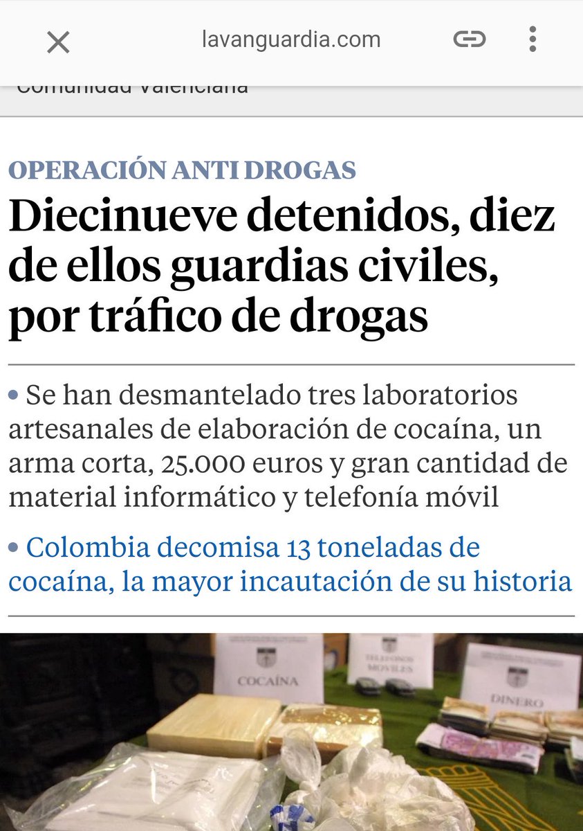 joelbidet's tweet photo. @hermana41067016 Mientras tus amados guardias civiles investigan, te dejo esta noticia que veo que eres mucho tu, de noticias https://t.co/hrm3hT4YvX