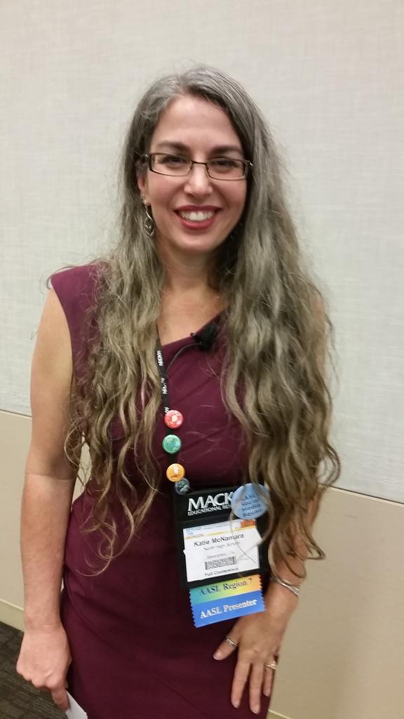 debrannlockwood's tweet photo. #aasl17 #aasll2t Leveling up w/ @jane_librarian @KatieJMcNamara Two competent social media mavens. photo assignment https://t.co/6iJvdhz5J5