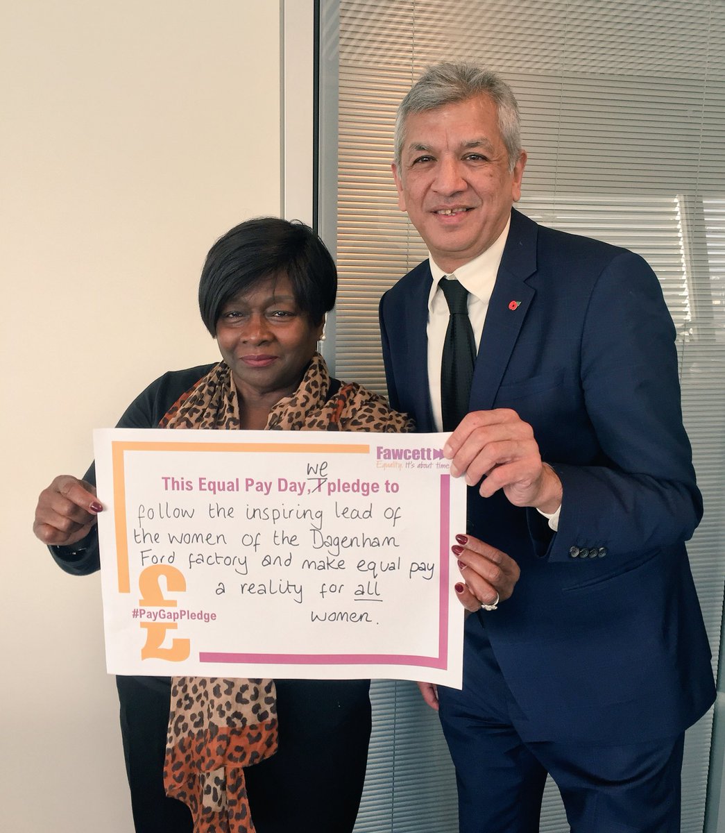 JennetteArnold's tweet photo. It's #EqualPayDay - the day in the year when women start to work for free. Today we pledge to make equal pay a reality for all #GenderPayGap https://t.co/AnVrWS760N