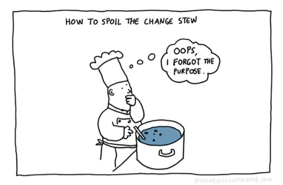 HelenBevan's tweet photo. Sometimes when we're trying to make change happen in organisations, we get so focused on the "what" that we forget the "why". We change agents must never, ever forget the purpose. Nice sketchnote @voinonen https://t.co/5PJ4iZC1yn https://t.co/1n9BSA8Lms